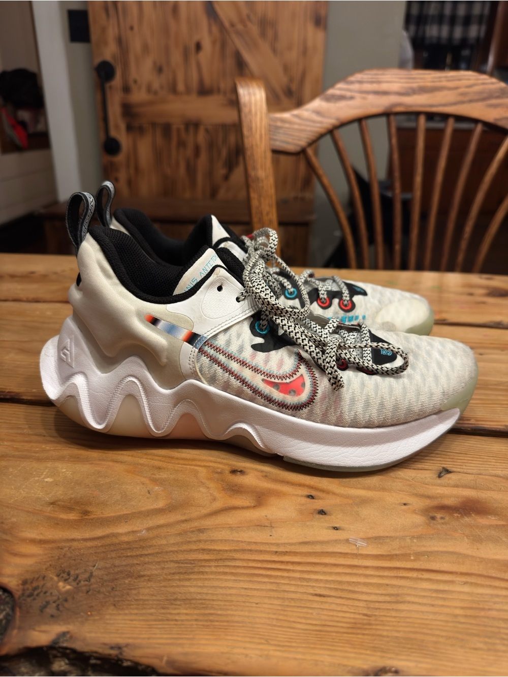 Nikes Giannis Antetokounmpo Immortality "Force Field " Sneaker